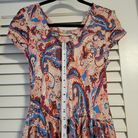 Soft surroundings Kara Framboise Paisley Maxi dress. - Picture 12 of 16